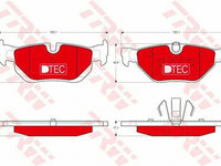 Placute frana BMW 1 E81 TRW GDB1626DTE PieseDeTop