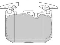 Placute frana BMW 1 F20 WAGNER WBP25028A