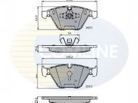 Placute frana BMW 3 Cabriolet E93 COMLINE CBP01700