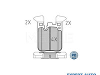 Placute frana BMW 3 (F30, F35, F80) 2011-2016 #2 0252502916