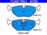 Placute frana BMW 5 E39 ATE 13046070902