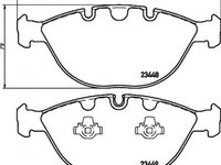 Placute frana BMW X5 E53 TEXTAR 2344801