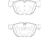 Placute frana BMW X6 E71 E72 WAGNER WBP24170A