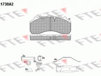 Placute frana BOVA Synergy FTE BL1730A2