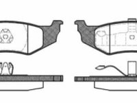 Placute frana Chrysler 300 M (Lr), Cirrus, Concorde, Neon (Pl), Neon Ii, Voyager 3 (Gs), Dodge Caravan, Stratus, Plymouth Voyager / Grand Voyager SRLine parte montare : Punte spate