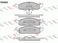 Placute frana CHRYSLER STRATUS Cabriolet JX FTE BL1554U2