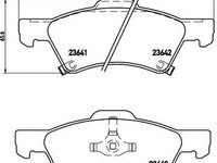 Placute frana CHRYSLER VOYAGER IV RG RS BREMBO P11015