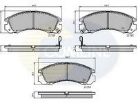 Placute frana CITROEN C-CROSSER EP COMLINE CBP3234