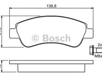 Placute frana CITROEN C3 I FC BOSCH 0986494027