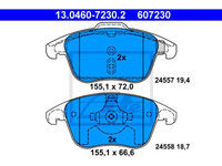 Placute frana Citroen C4 Grand Picasso 1 (Ua ), 10.2006-, Ds4, 04.2011-07.2015, Ds5, 11.2011-07.2015, Peugeot 3008, 06.2009-12.2016, 5008, 06.2009-, ATE