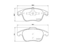 Placute frana Citroen C4 Picasso I (UD_) 2007-2013 #2 0986494324