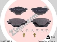 Placute frana CITROEN C4 Picasso II ZIMMERMANN 258271751