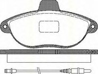 Placute frana CITROEN JUMPY caroserie BS BT BY BZ TRISCAN 811010501