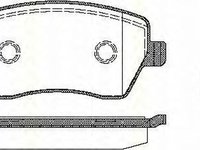 Placute frana DACIA DOKKER Express TRISCAN 811014039