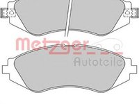 Placute frana DAEWOO LACETTI hatchback KLAN METZGER 1170391