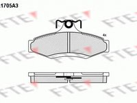 Placute frana DAEWOO LEGANZA KLAV FTE BL1705A3