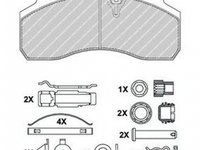 Placute frana DAF LF 55 FERODO FCV1373BHD