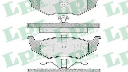 Placute frana DODGE CARAVAN LPR 05P894