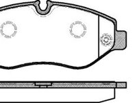 Placute frana DP1010 10 0905 DR VE pentru Mercedes-benz Sprinter Mercedes-benz Vito Mercedes-benz Viano Vw Crafter