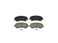 Placute frana fata Ate, Nissan Qashqai Ii Suv (J11, J11_), 11.2013-, X-Trail (T32_), 10.2013-, Renault Kadjar, 06.2015-,