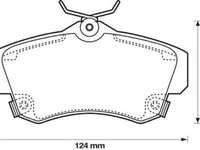 Placute frana fata Chrysler Pt Cruiser (Pt), 06.2000-12.2010, marca SRLine S70-0420