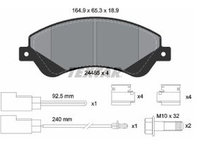 Placute frana fata Ford Transit MK6 2.2 TDCI 2448501 ( LICHIDARE DE STOC)