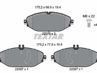 PLACUTE FRANA Fata MERCEDES-BENZ E-CLASS (W213) TEXTAR 2207601 2016