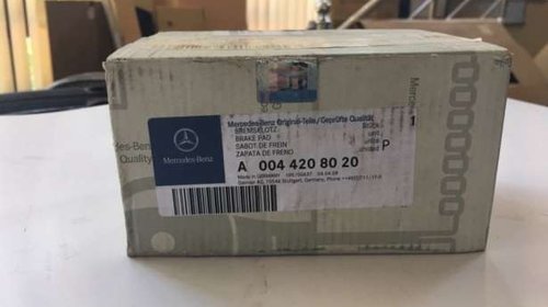 Placute frana fata noi originale mercedes s c