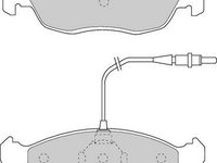 Placute frana fata Peugeot 106 1 (1a, 1c), 08.1991-04.1996, marca SRLine S70-0322