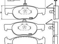 Placute frana FIAT BRAVA 182 BREMBO P23057