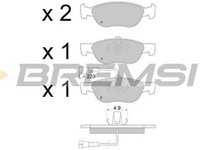 Placute frana FIAT BRAVA 182 BREMSI BP2666