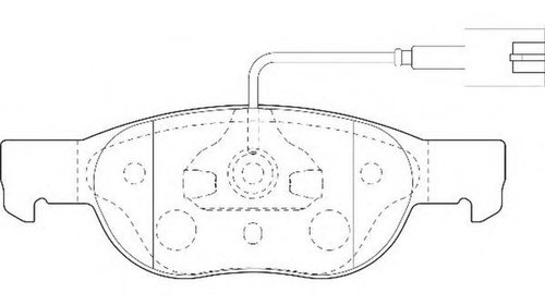 Placute frana FIAT BRAVA 182 WAGNER WBP21930B
