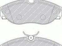 Placute frana FIAT DUCATO caroserie (230L) (1994 - 2002) FERODO FVR1396