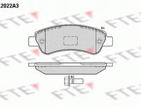 Placute frana FIAT DUCATO caroserie 250 290 FTE BL2022A3