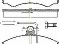 Placute frana FIAT DUCATO caroserie 290 TRISCAN 811010792