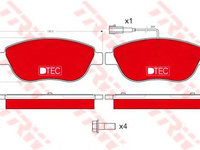 Placute frana FIAT IDEA (350_) (2003 - 2016) TRW GDB1483DTE