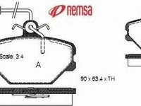 Placute frana FIAT TIPO 160 METZGER 1170719