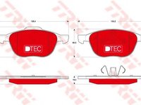 Placute frana FORD C-MAX II (DXA/CB7, DXA/CEU) (2010 - 2016) TRW GDB1583DTE