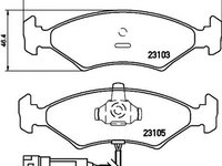 Placute frana FORD FIESTA III GFJ TEXTAR 2310501