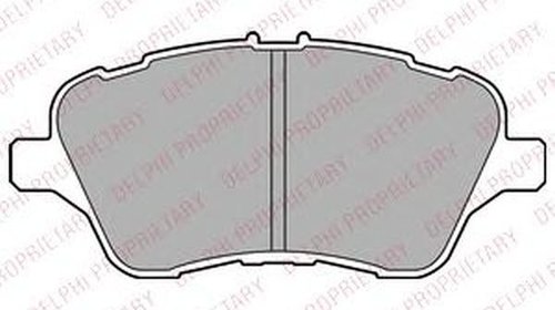 Placute frana FORD FIESTA VI DELPHI LP2474