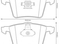 Placute frana FORD FOCUS II (DA_) (2004 - 2012) JURID 573199JC