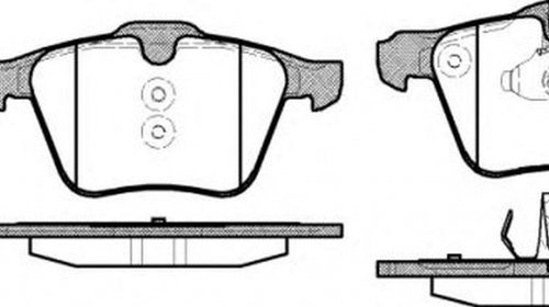 Placute frana FORD GALAXY WA6 ROADHOUSE 21217