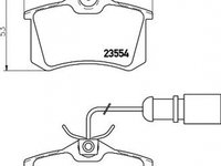 Placute frana FORD GALAXY WGR TEXTAR 2355403