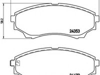 Placute frana FORD RANGER (ES, ET) (2005 - 2012) BREMBO P 24 086