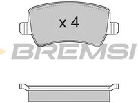 Placute frana FORD S-MAX WA6 BREMSI BP3298