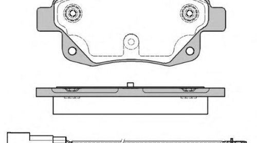 Placute frana FORD TRANSIT caroserie ROADHOUS