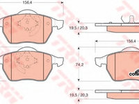 Placute frana GDB1200 TRW pentru Vw Passat Vw Golf Audi A4