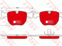 Placute frana GDB1261DTE TRW pentru Bmw Seria 5 Bmw X5 Bmw X3