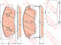 Placute frana GDB3418 TRW pentru Hyundai Santa Kia Sorento Hyundai Grand