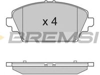 Placute frana HONDA ACCORD VI CG CK BREMSI BP2945